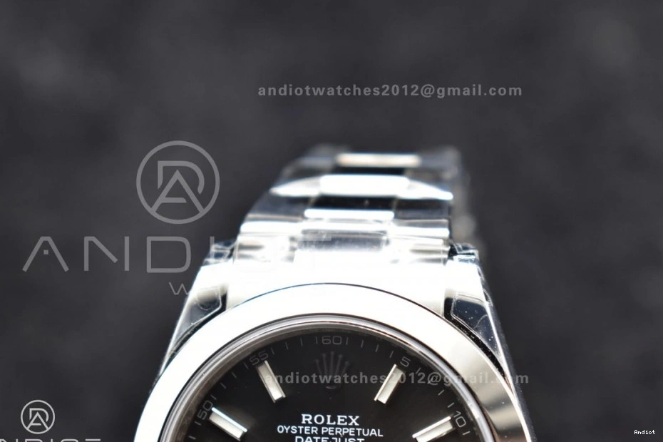 41 Edition Grey SS Oyster On VS3235 904L 126330 Best Bracelet VSF Dial DateJust Rhodium 1:1 0202
